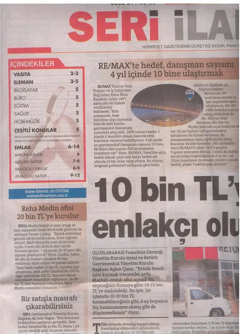 “Reha Medin ofisi 20 bin TL'ye kurulur” — yeni ortak ve genel müdür olarak